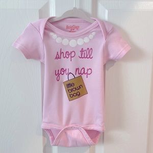 Shop till you nap onesie